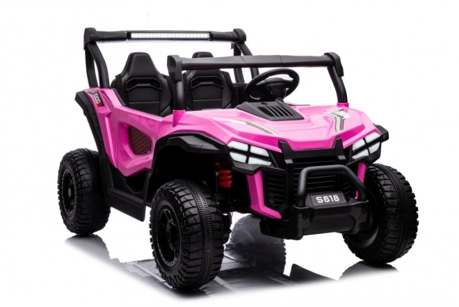 Electric Ride-On Car Pink 4x4