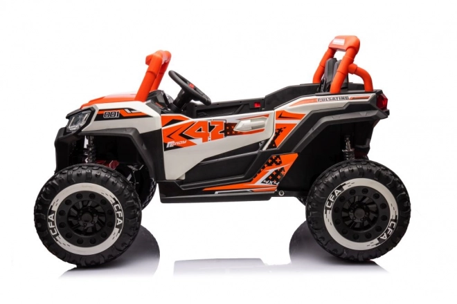 Orange 4x4 Buggy Ride-On Car 24V