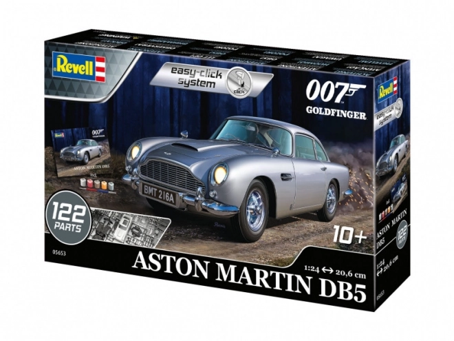 Geschenkset Aston Martin DB5 James Bond 007 Goldfinger Modellauto