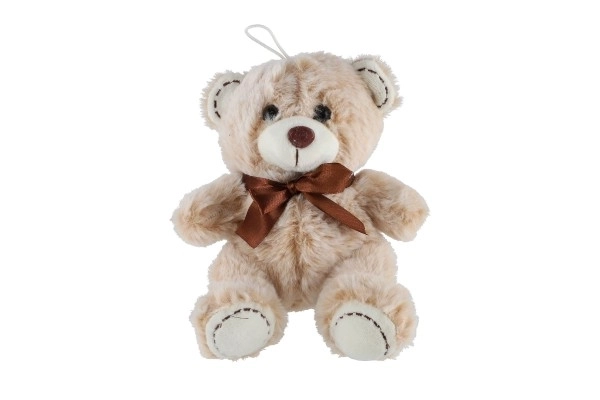 Plush Teddy Bear with Bow