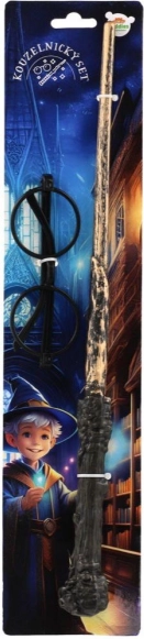Magic Set with Wand and Glasses