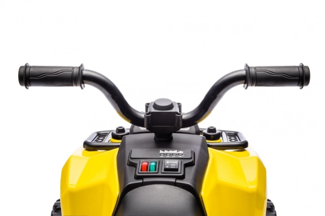 Quad elettrico per bambini giallo