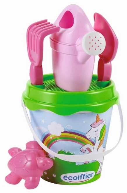 Unicorn Sand Bucket Set with Watering Can