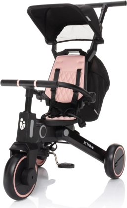 Triciclo per bambini 7 in 1 X Trike – Quartz pink