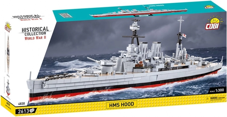 HMS Hood 1:300 ship building set