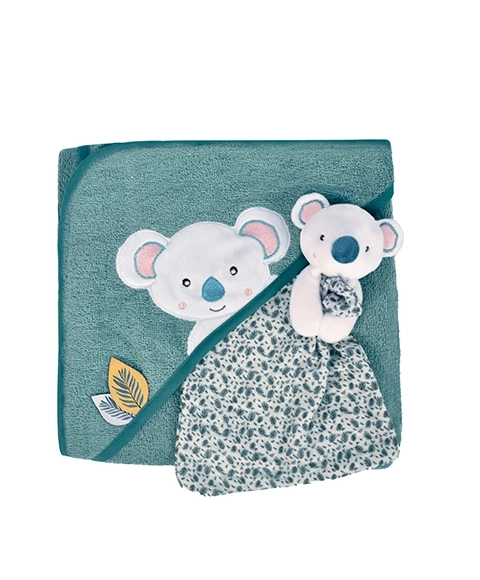 Doudou Gift Set - Plush Koala with Towel