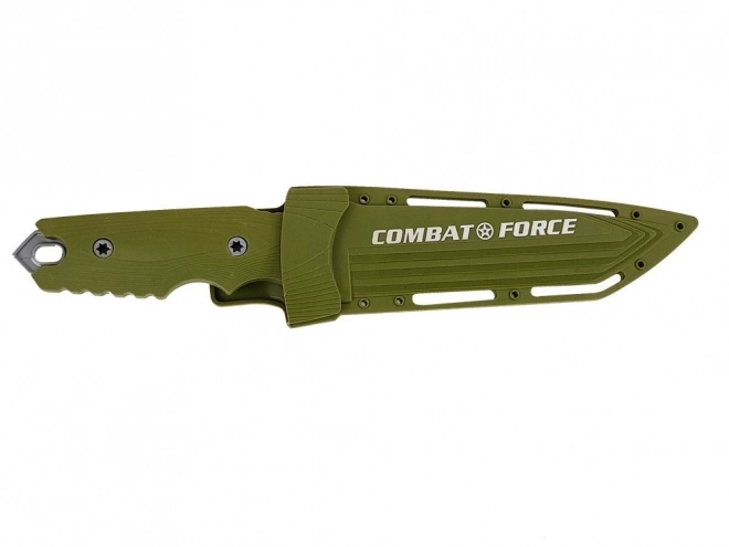 Military Toy Set with Pistol, Rifle, Knife, and Sound Effects