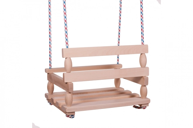 Natural Wooden Swing