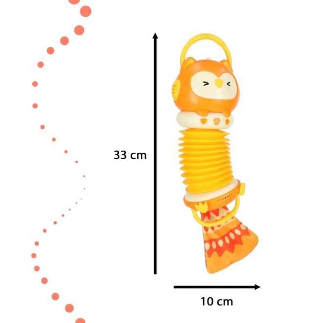 Sensory Owl Accordion Toy for Children