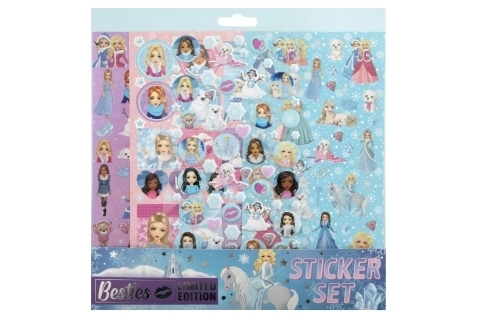 Girls Winter Theme Stickers