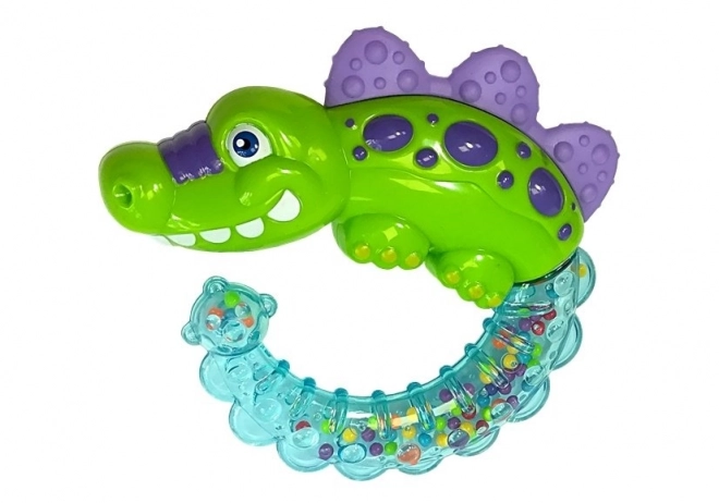 Colorful Animal Baby Rattle and Teether Set