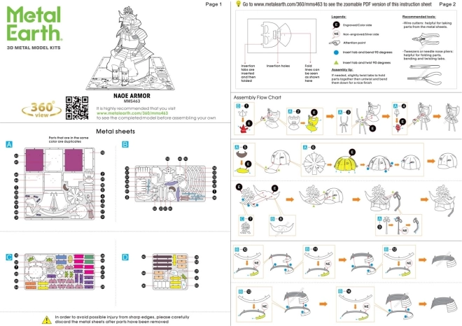 Detailed assembly instructions