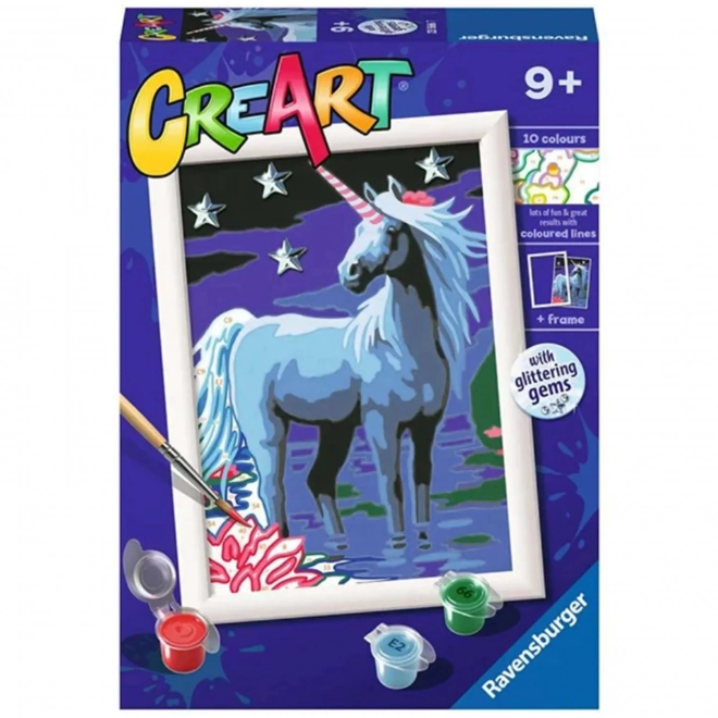 Ravensburger CreArt Magical Unicorn Paint by Numbers Kit