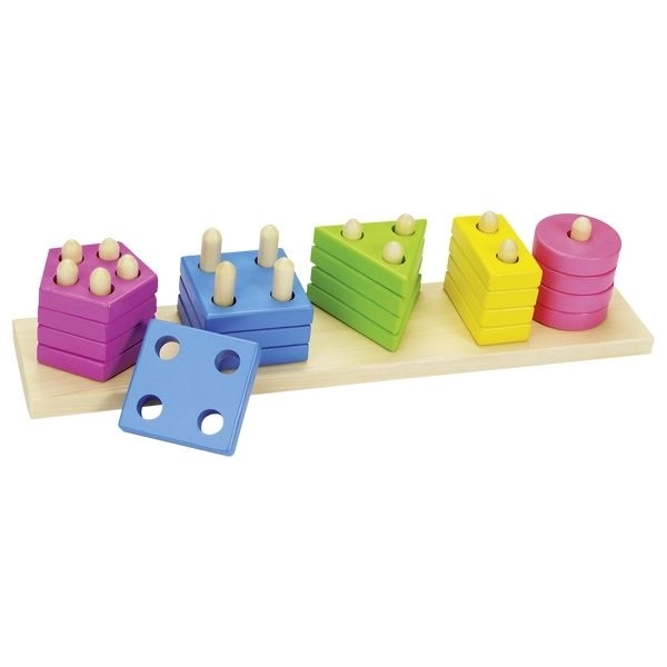 Goki Color and Shape Sorting Puzzle