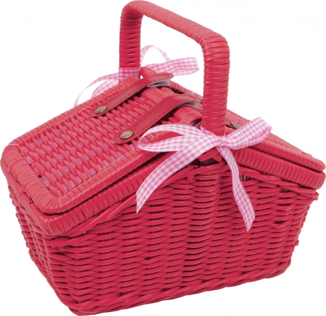 Small Foot Picnic Red Basket Sarah
