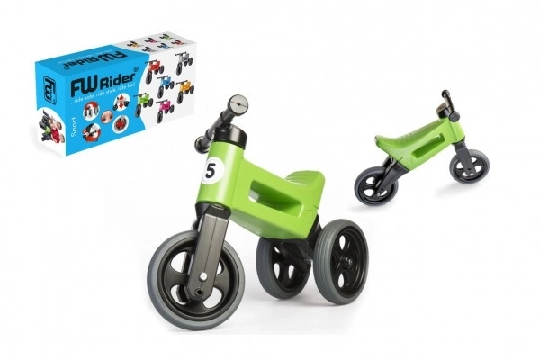 Funny Wheels Rider Sport Balance Bike Pink 2-in-1 – Green