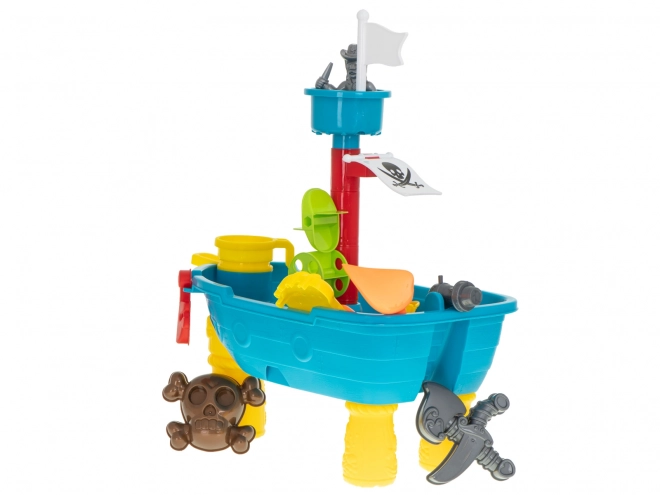 Pirate Ship Sand and Water Table