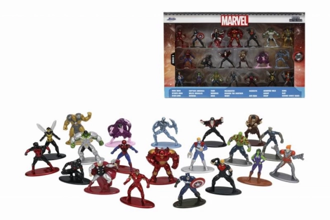 Marvel Metal Collector's Nano Figures 20 pcs, Wave 6