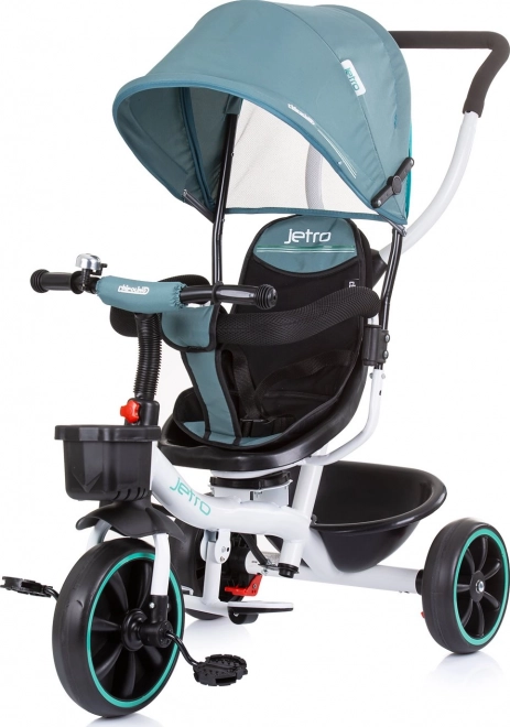 Chipolino Tricycle with Canopy Jetro 2 in 1 Aloe