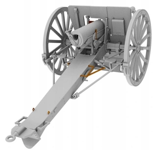 75mm Field Gun Model with Figures