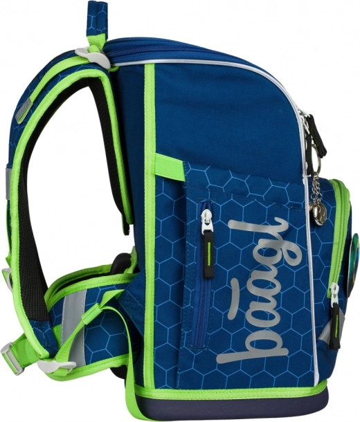 Set di accessori scolastici Baagl Zippy Plus con motivo palla da calcio