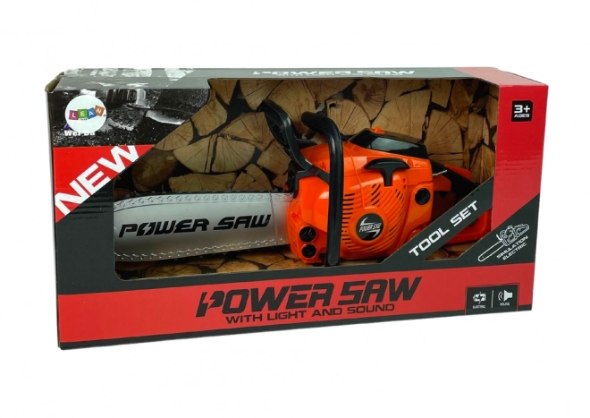 Battery Operated Toy Chainsaw with Sound