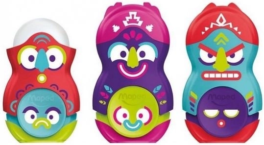 Legende Loopy Totem-design i miks af farver