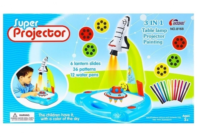 Rocket Projector for Kids with 36 Images