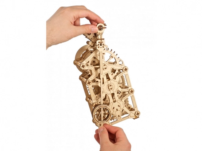 Ugears Wooden 3D Engine Clock Puzzle