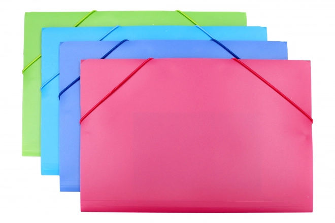 Colorful elastic folder