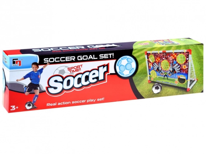 Soccer Training Goal with Target Panel