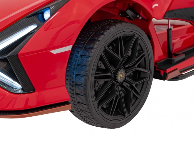 Ružové vozidlo Lamborghini Sian – Červené