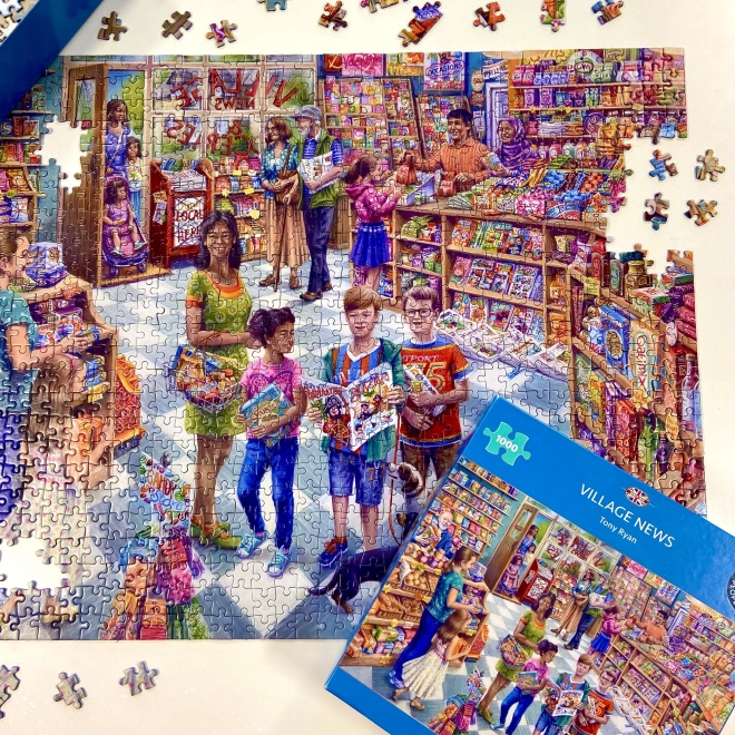 Village News 1000-Piece Puzzle