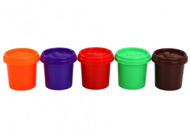 Colorful Play-Doh Set with Molds