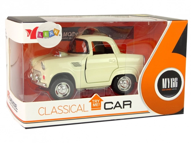 Classic Metal Toy Car With Opening Doors And Sound