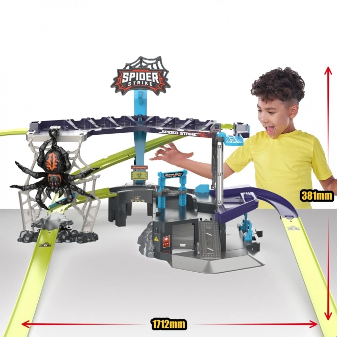 Racing Track Set Spider Attack - Metal Machines