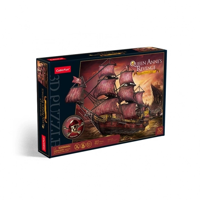 3D Puzzle Queen Anne's Revenge Anniversary Edition