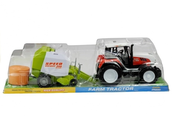 Large Tractor with Machine and Moving Parts