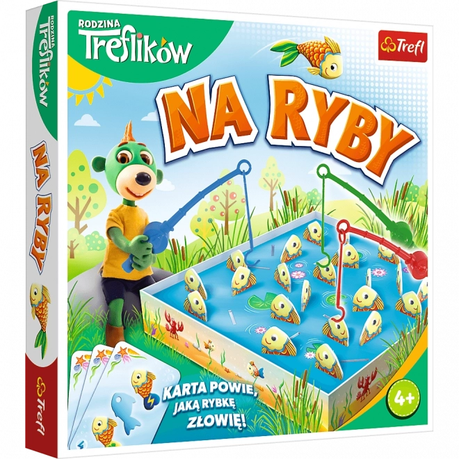 À la pêche avec la FAMILLE TREFLIK – jeu d’adresse familial pour enfants dès 4 ans