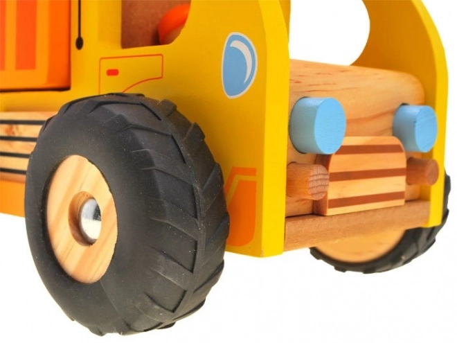 Wooden Dump Truck Toy