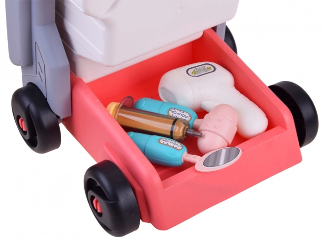 Medical Trolley Set for Little Doctors