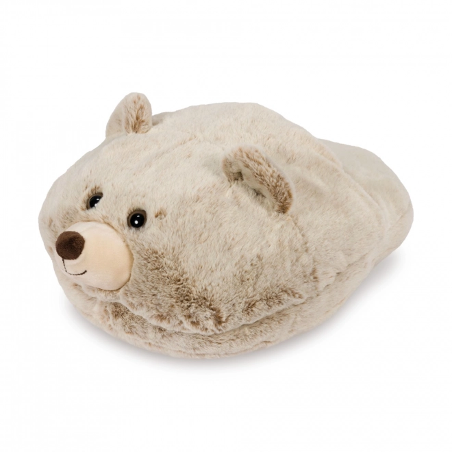 Cozy Noxxiez Bear Warm Plush Slipper