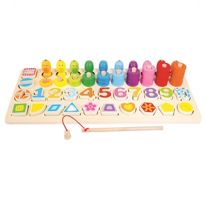 Bino Children's Educational Wooden Game