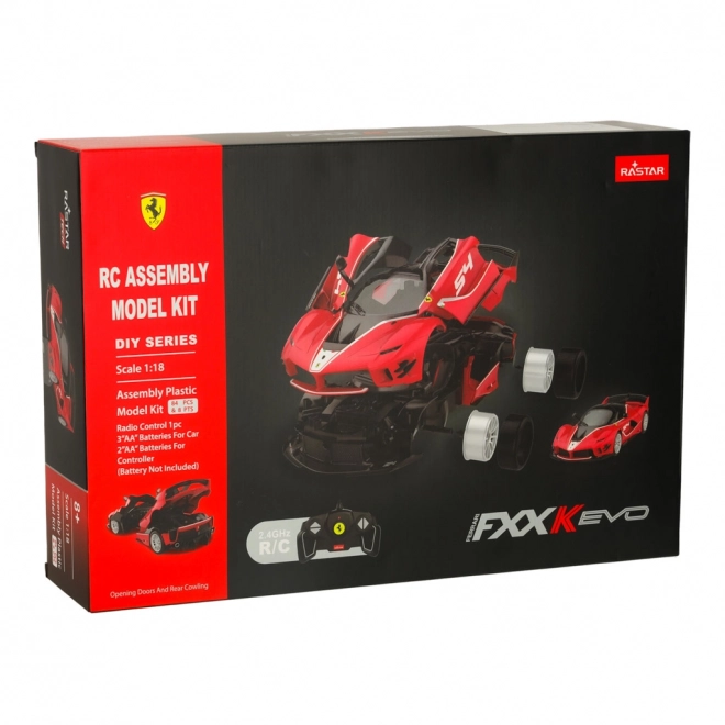 Remote Control Ferrari Car Building Kit