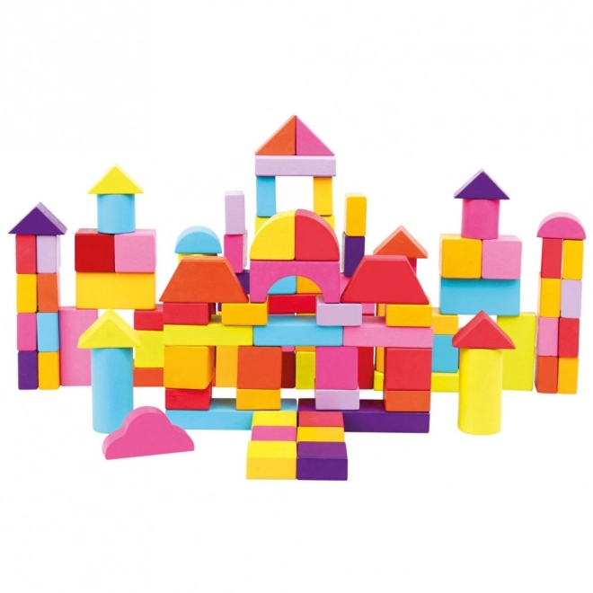 Bino Building Blocks in Bucket, 100 Pieces, New Colors