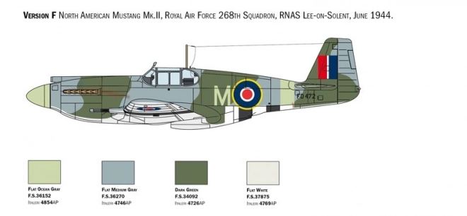 Plastic Model P-51A Mustang 1/72