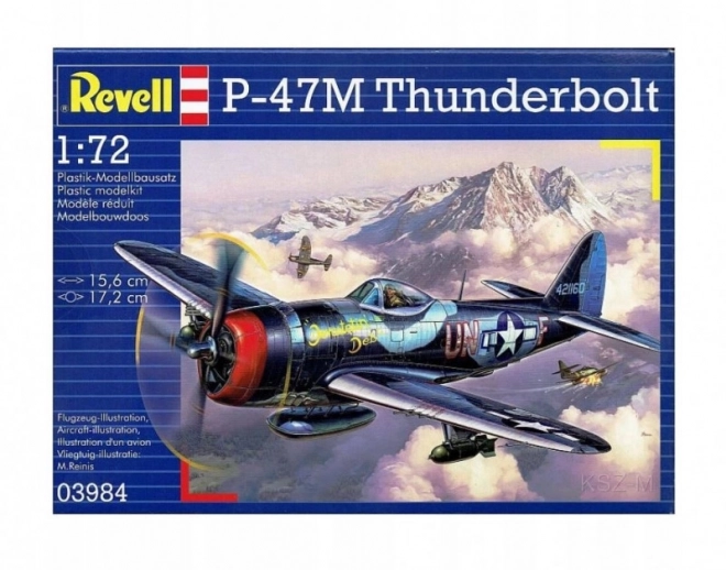 Plastic Model P-47 Thunderbolt