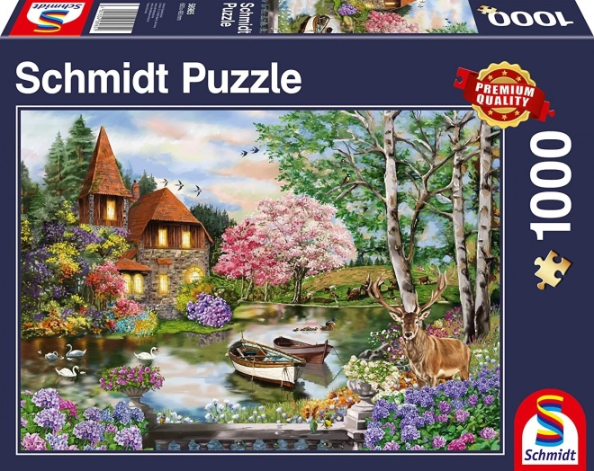 Lake House Puzzle 1000 Pieces