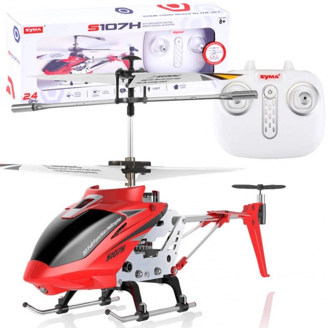 Syma S107H Remote Controlled Helicopter – Red