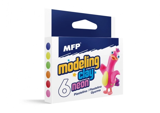 Neon Color Modeling Clay Set